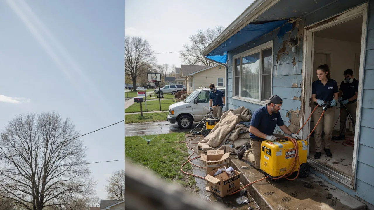 Basement Flood Cleanup in Plano, IA near me